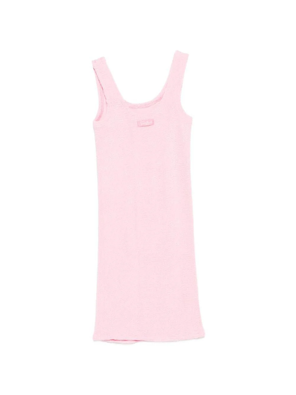Abito Taina W per bambina MC2 Saint Barth Kids rosa con scollo rotondo - Image 3