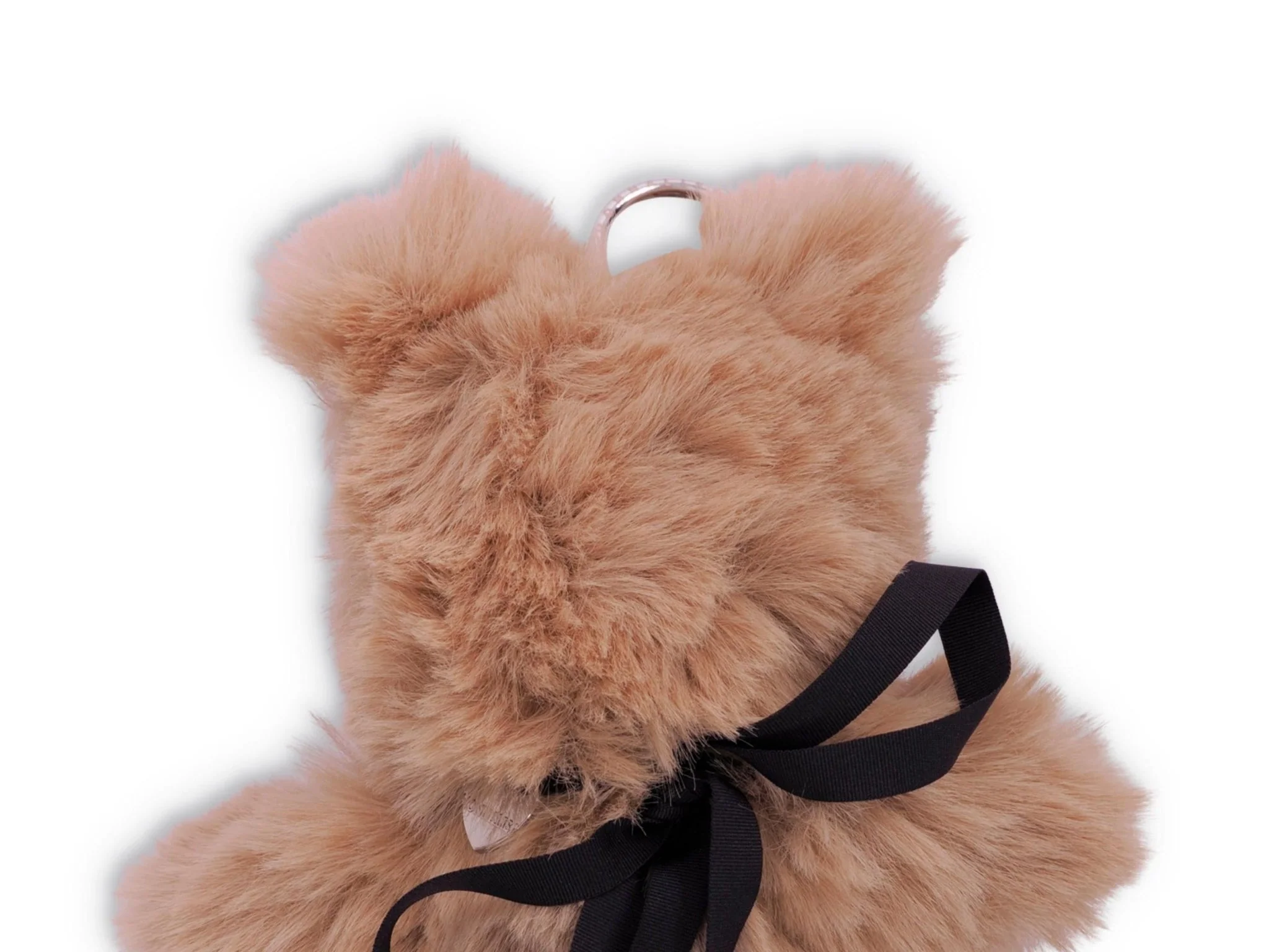 Bear Trick per bambina Monnalisa beige con iconico fiocco - Image 3