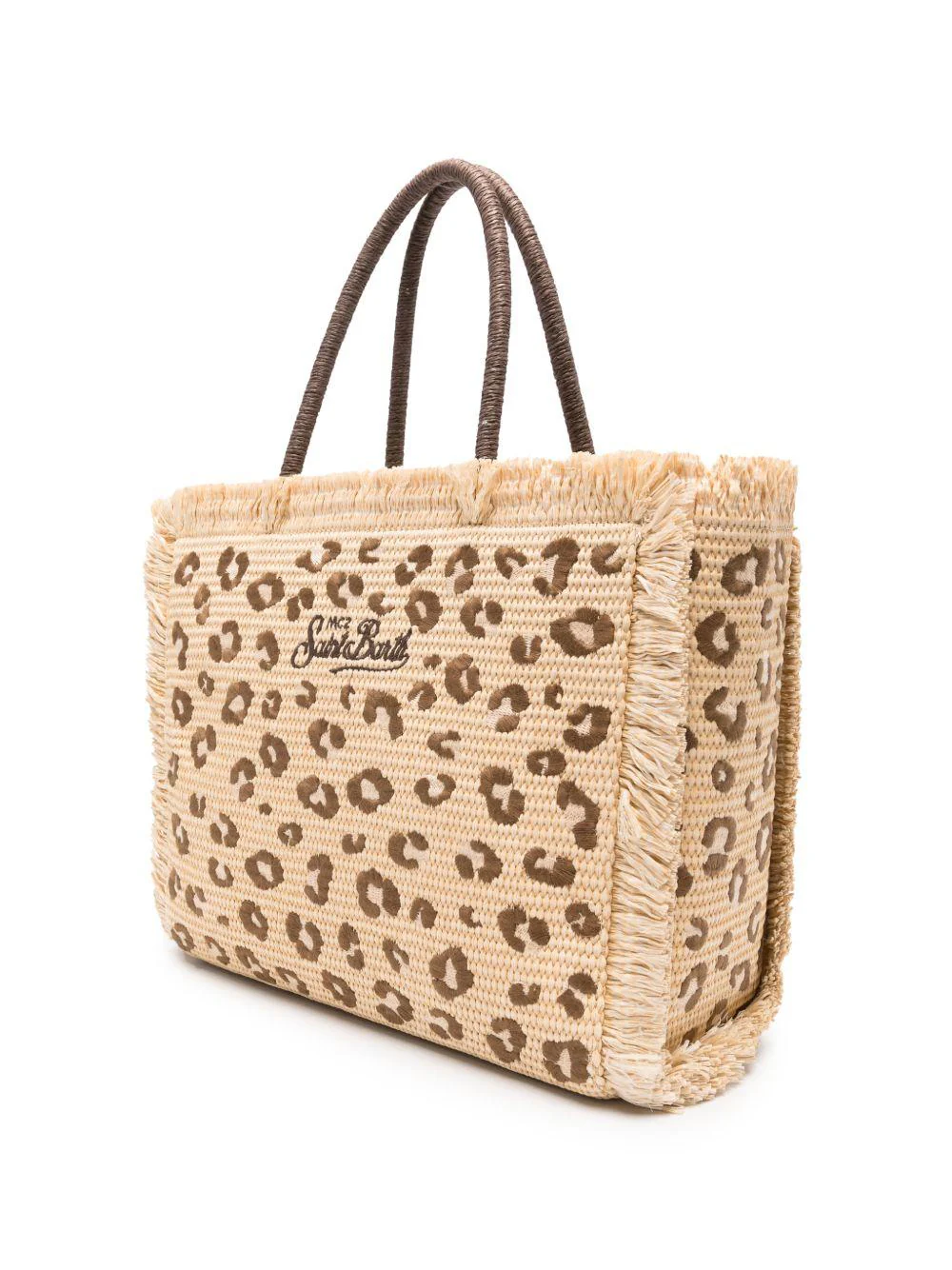 Borsa Vanity MC2 Saint Barth animalier con logo ricamato sul davanti - Image 4