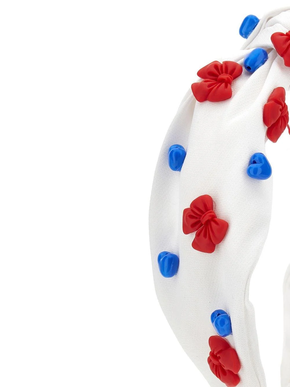 Cerchietto per bambina Monnalisa bianco con fiocco - Image 3