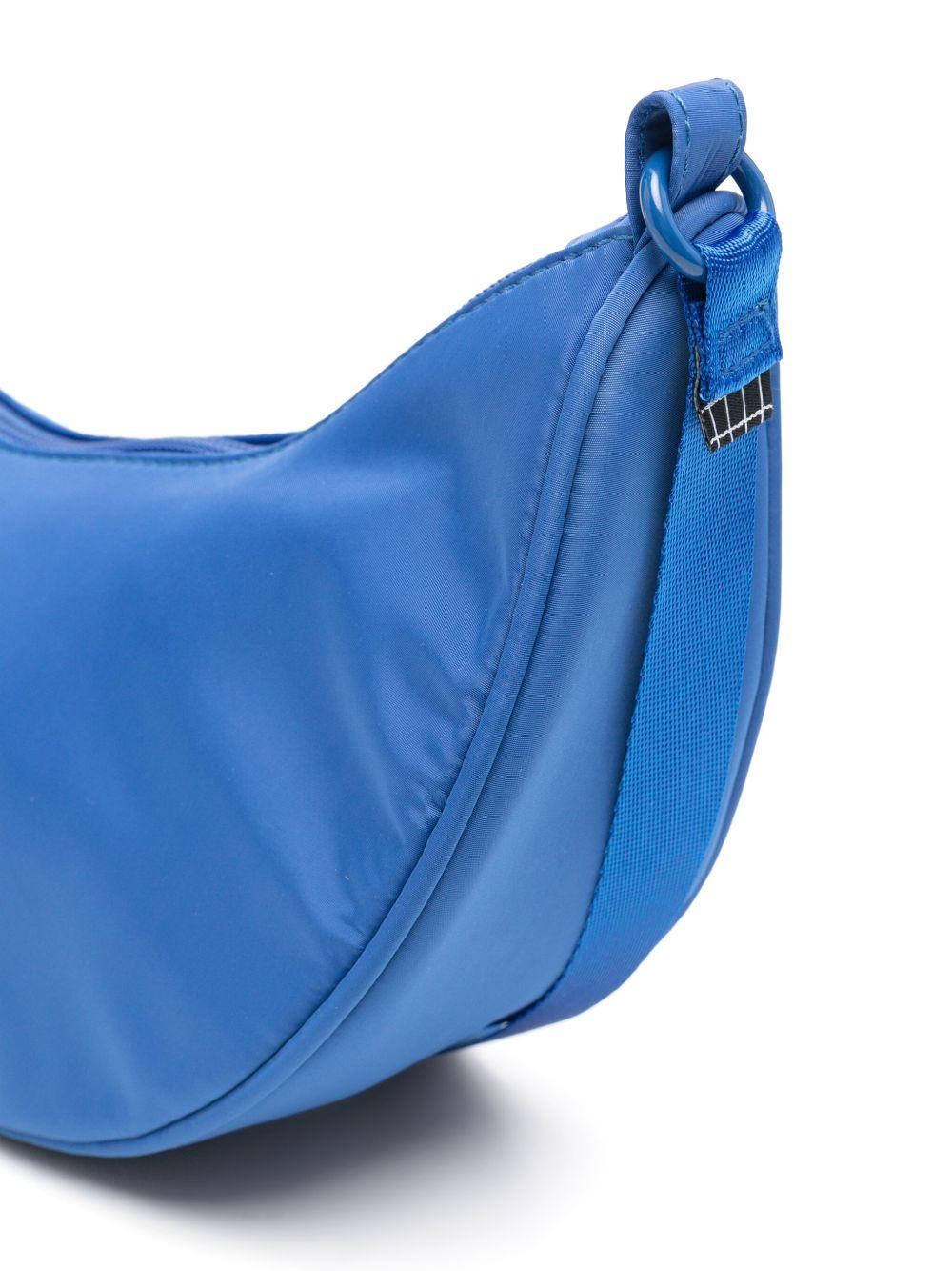 Borsa a spalla per bambina Molo Crescent azzurro con chiusura superiore con zip - Image 3