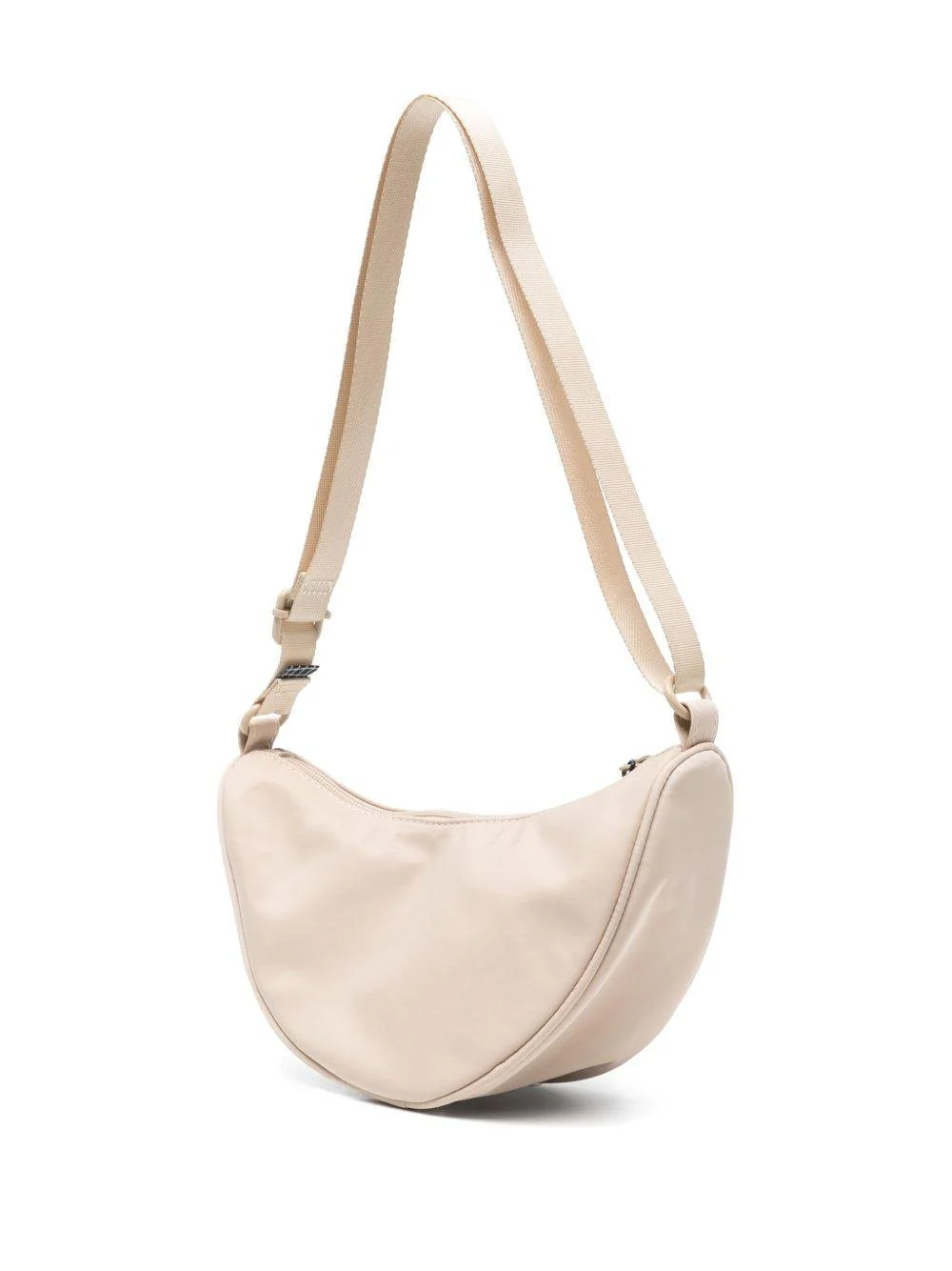 Borsa a spalla per bambina Molo Crescent beige con chiusura superiore con zip - Image 4