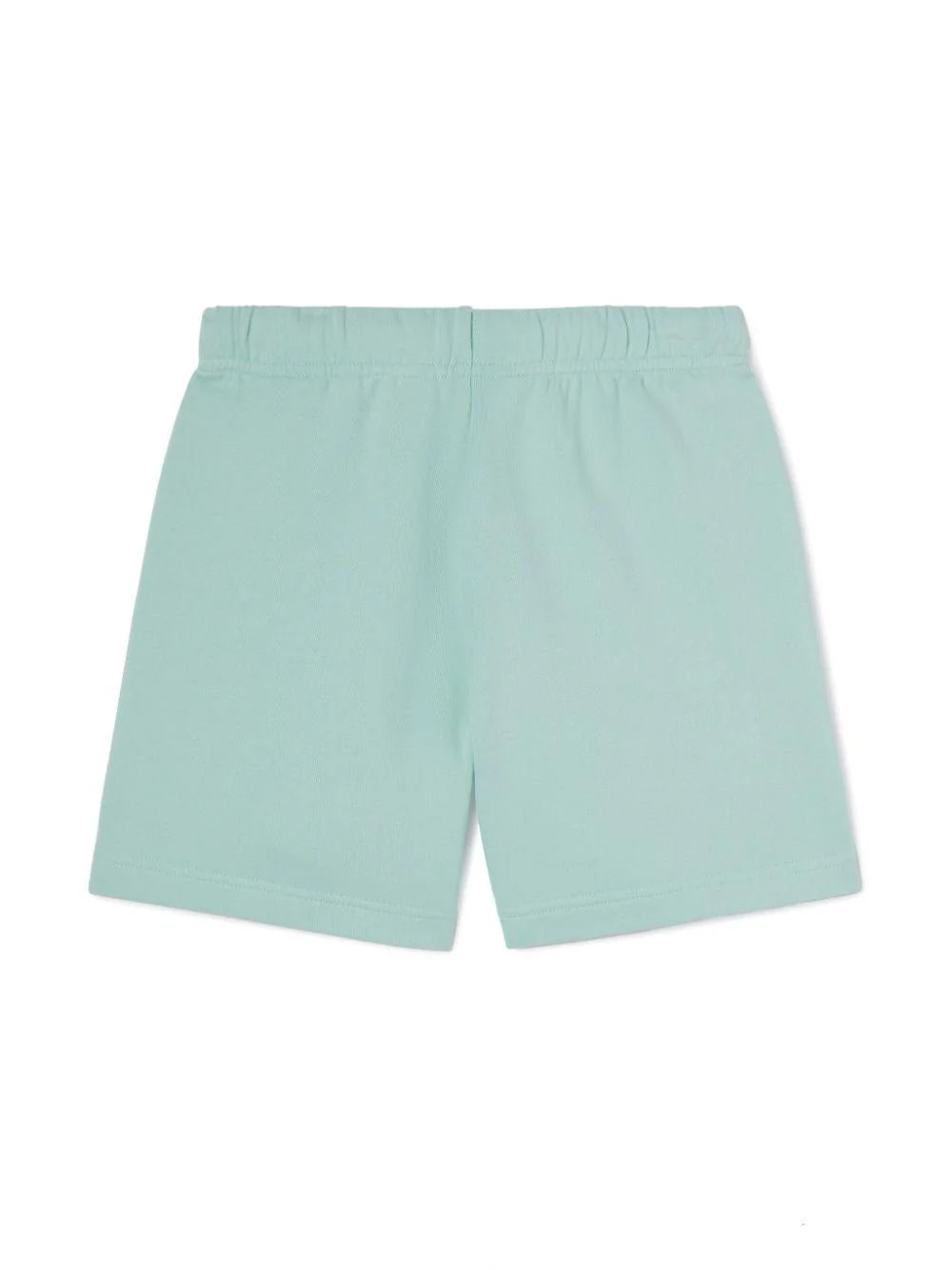 Shorts sportivi con stampa per bambina Palm Angels Kids azzurro con orlo dritto - Image 3