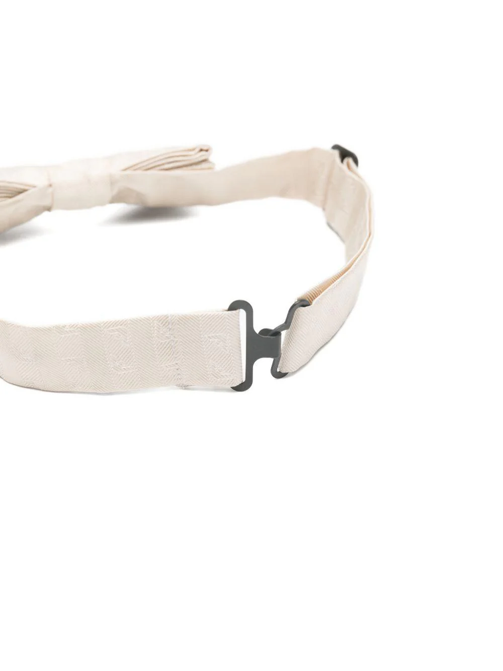Papillon per bambino Emporio Armani Kids beige con dettaglio fiocco - Image 3