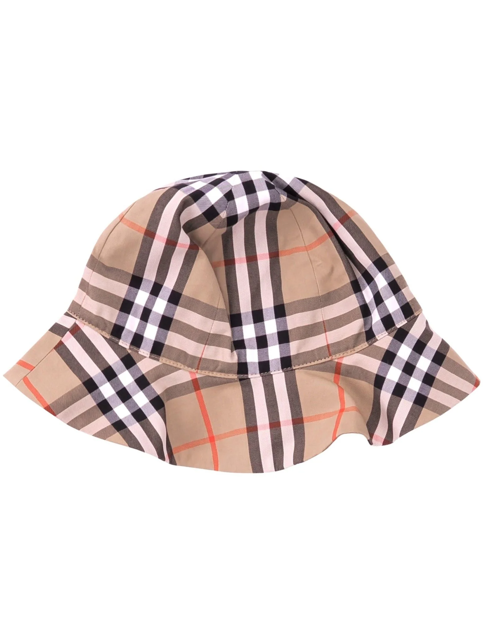 Set abito e body per neonata Burberry Kids beige con motivo a quadri - Image 5