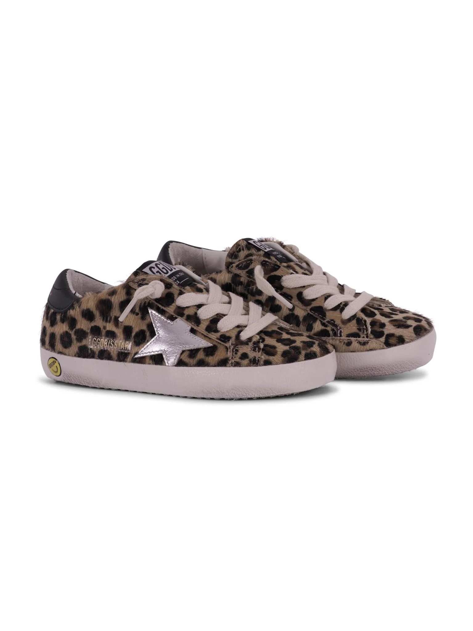Sneakers per bambina Golden Goose Kids Super-star Classic With List marrone leopardate - Image 3
